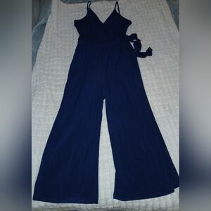 Gilli Midnight Blue Jumpsuit Sz M EUC